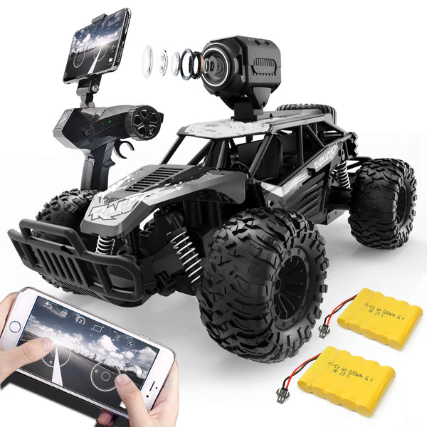 Gizmovine Black Waterproof RC Car With Camera RC Car GizmoVine US Store